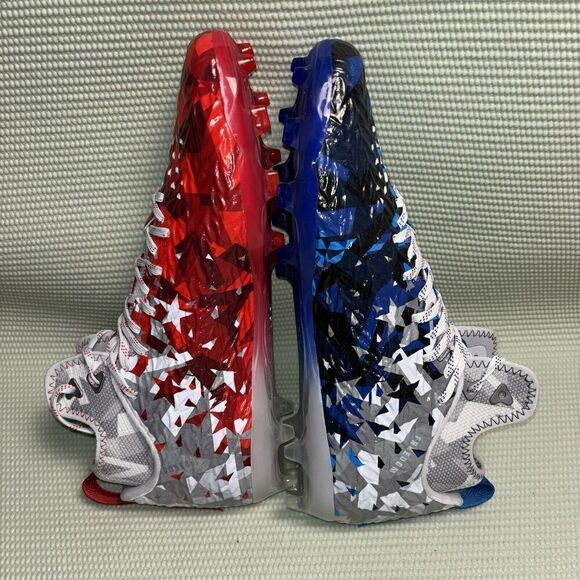 Under Armour UA Spotlight Clone MC LE USA Football Cleats Men Size 13 3026335100 - Picture 5 of 9